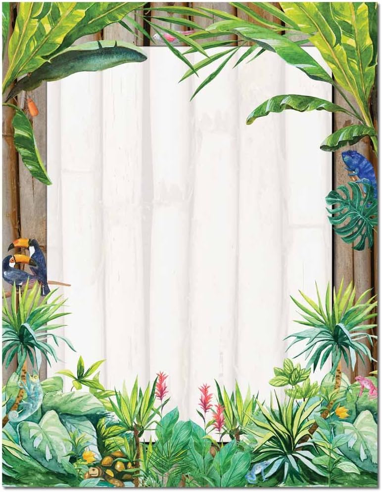 Jungle Letterhead Laser & Inkjet Printer Paper, 100 pack