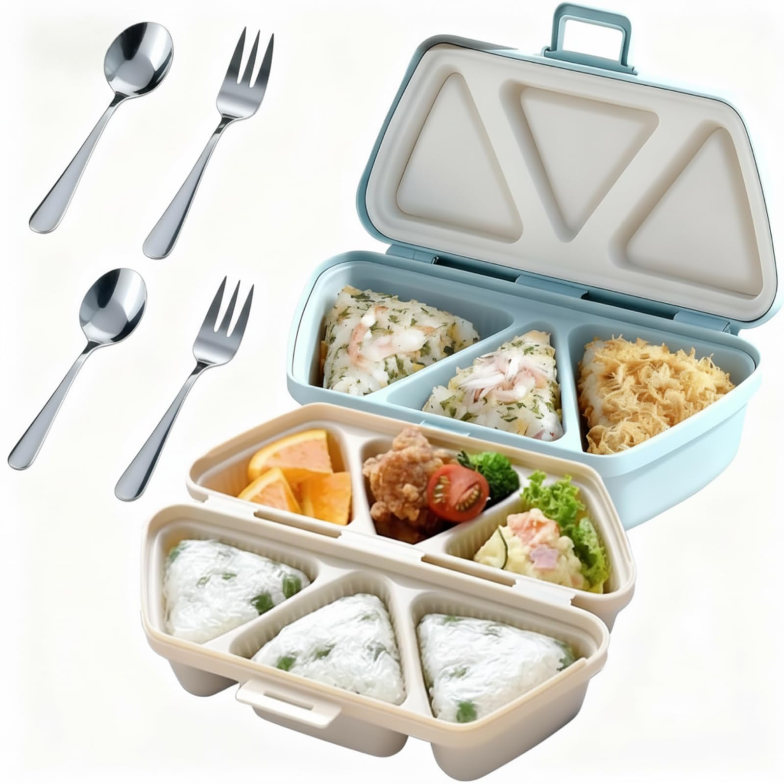 DumFurc 2PC 6-in-1 Onigiri Mold