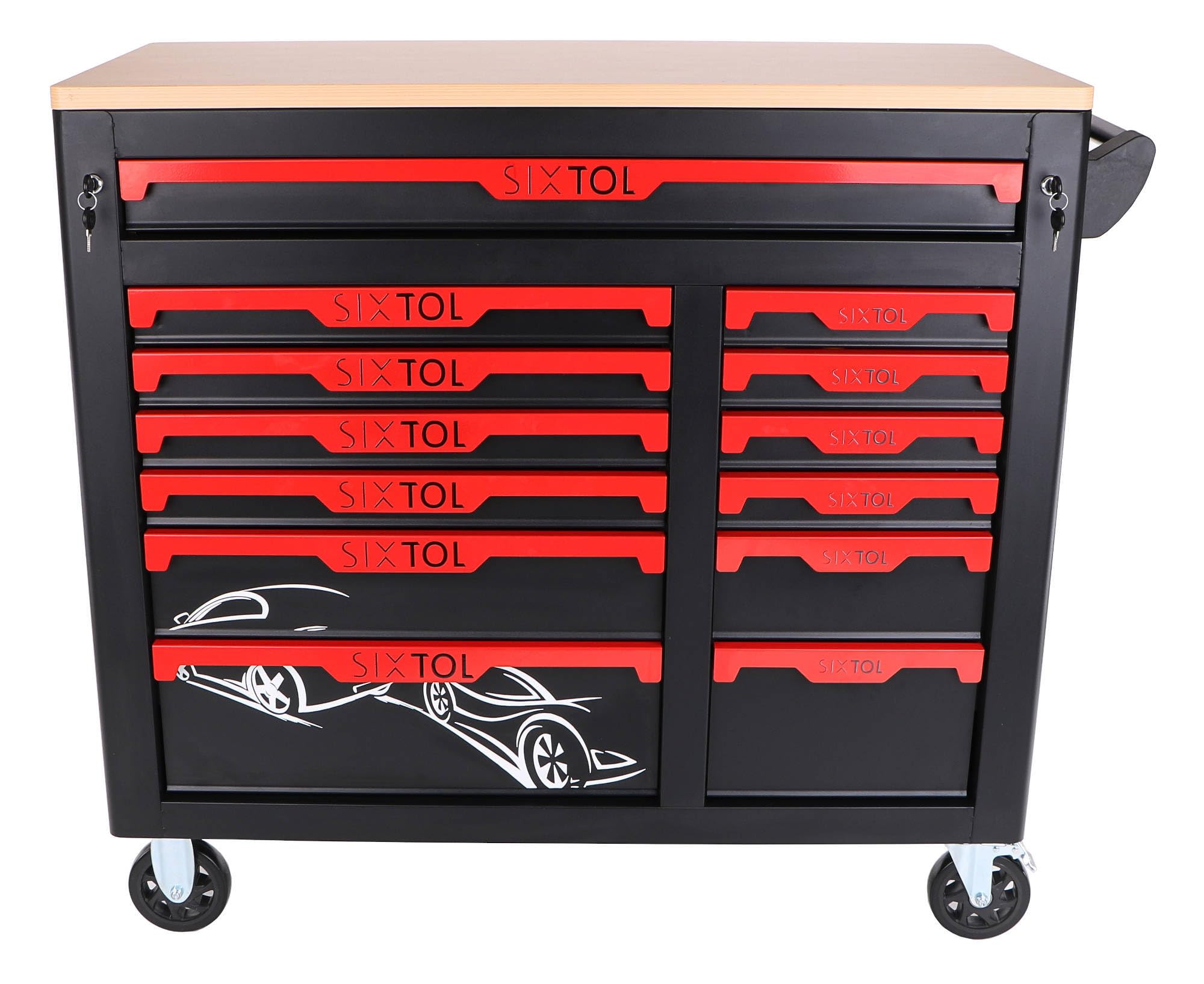 Mechanic Trolley Titan 1559 | wózek warsztatowy | 13 szuflad | 1559-częściowy zestaw narzędzi