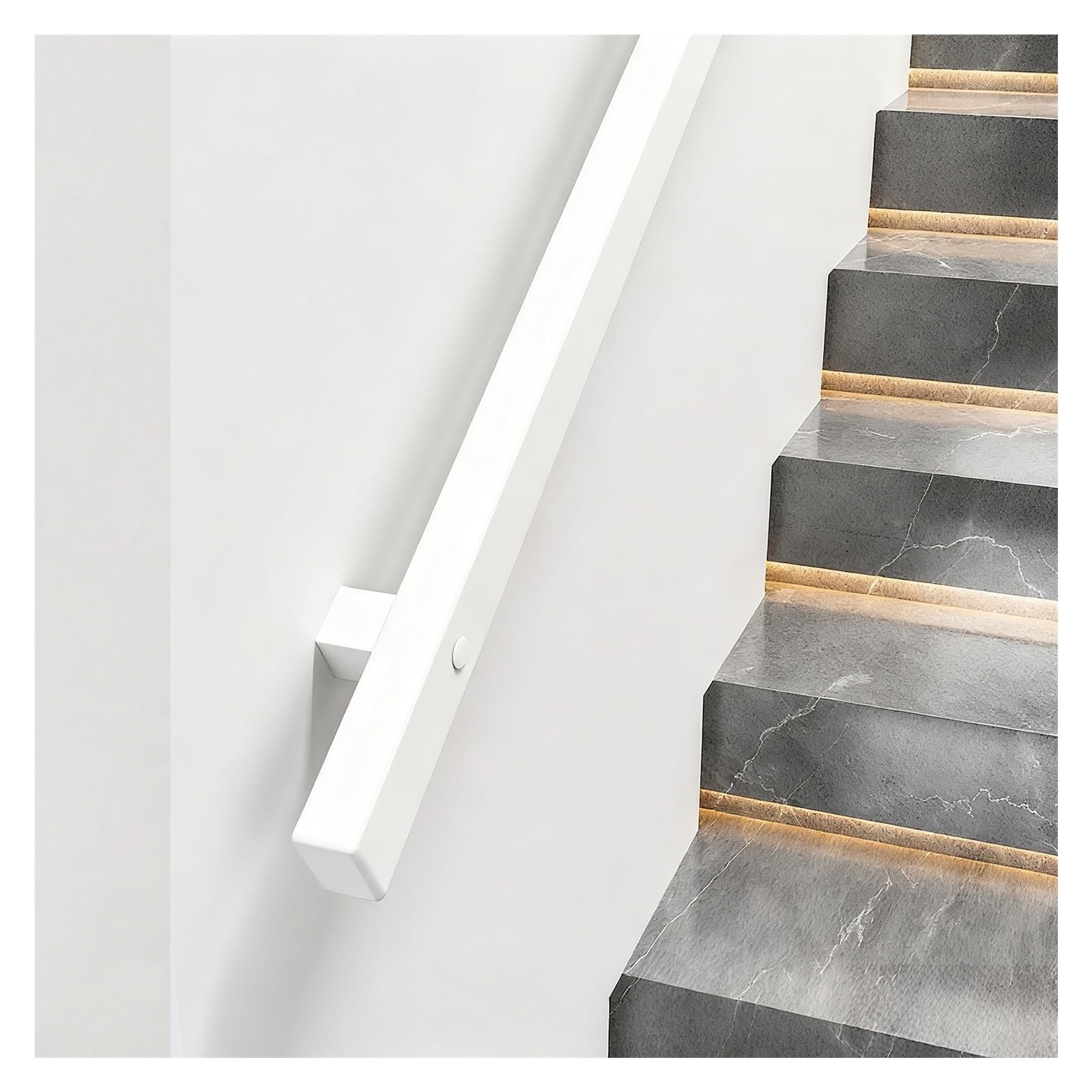 Rambarde d'escalier intérieure extérieure pour un aménagement de jardin