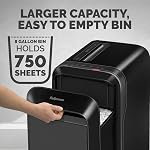 Fellowes Powershred LX22M Microcoupe 20 Déchiqueteuse de papier (noir)