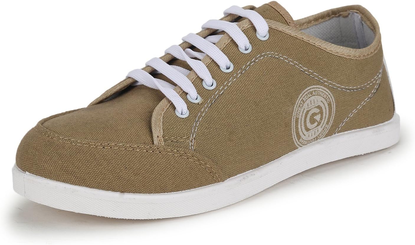 Men`s Casual Combo Shoe and Sandal (1 Pair Shoe and 1 Pair Floaters) Color: Navy-Golden, Navy Red; Target: Men; Type:Sneaker and Floaters Combo Code:GSC1178_130 Size 6-10 (6)