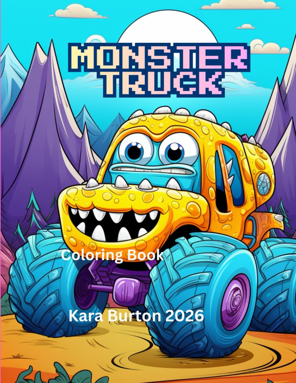 Monster Truck: coloring book