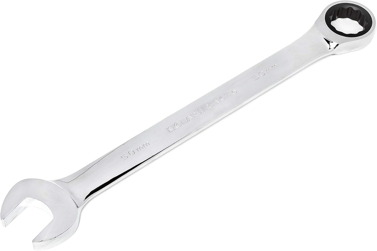 GEARWRENCH 12 Pt. Ratcheting Combination Wrench, 50mm - 9150