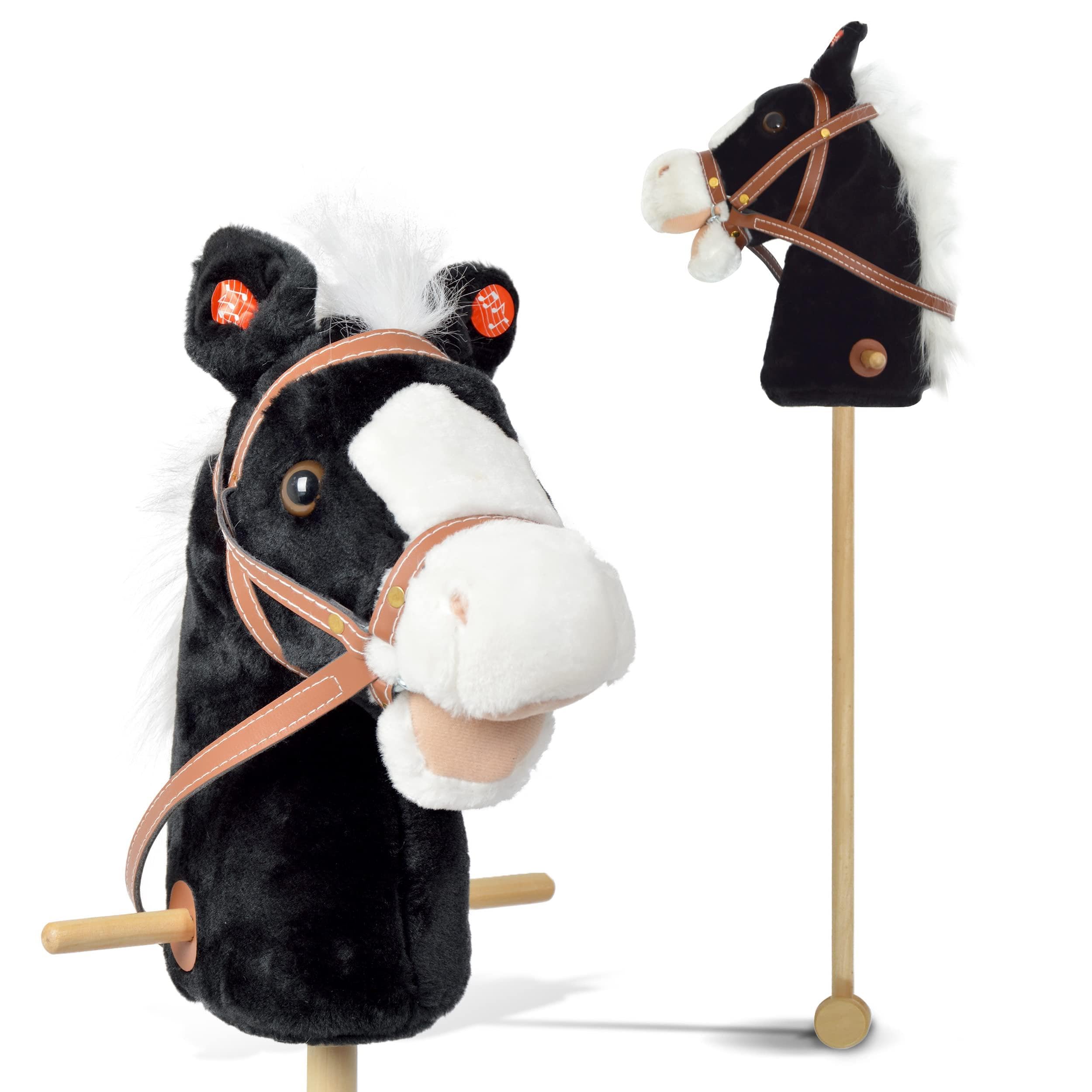 Balancin Bebe Caballo De Juguete De Peluche Lilly Con Sonidos De