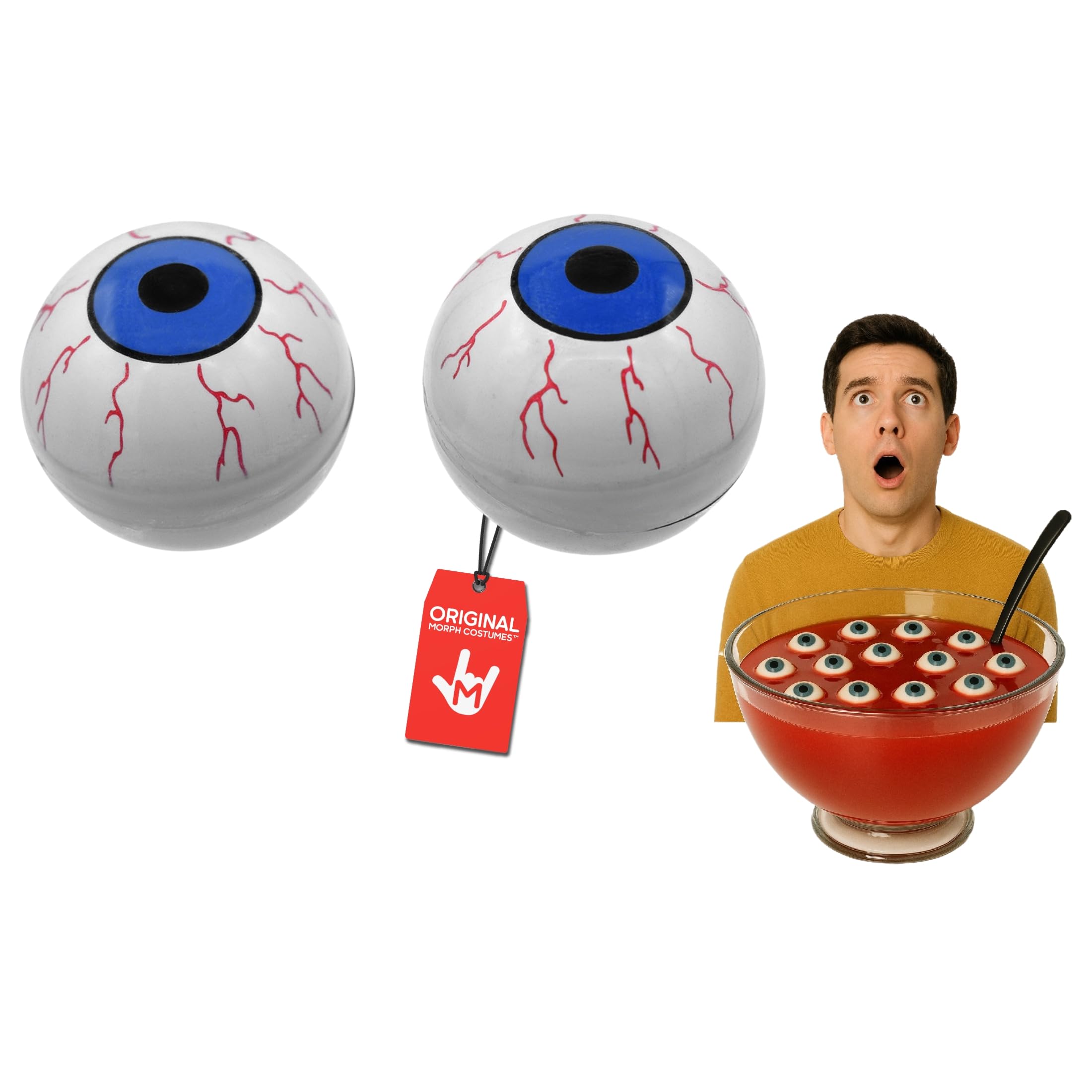 Amazon.com: Nicky Bigs Novelties Morph Fake Eyeballs Halloween