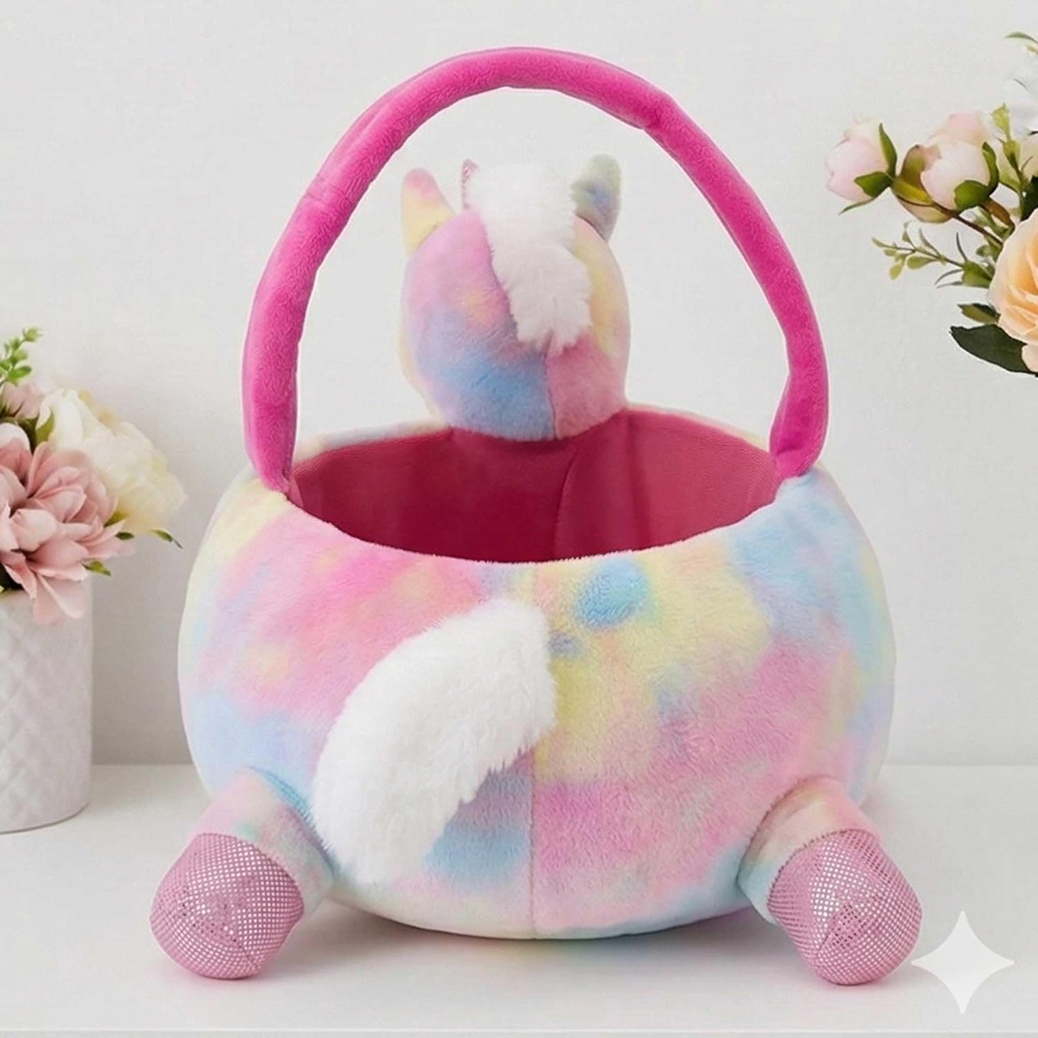 DIBSIES Plush Easter Basket