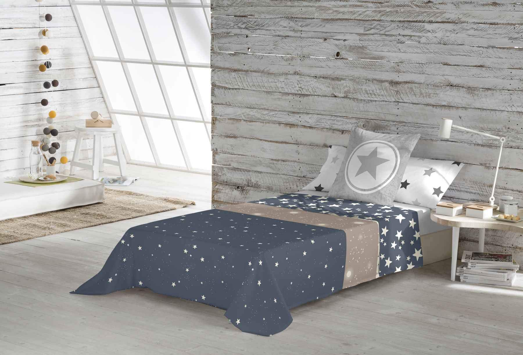 Cool Kids S2800895 Juego de Sábanas Indigo, Cama de 90, Multicolor, 160 x 270 cm