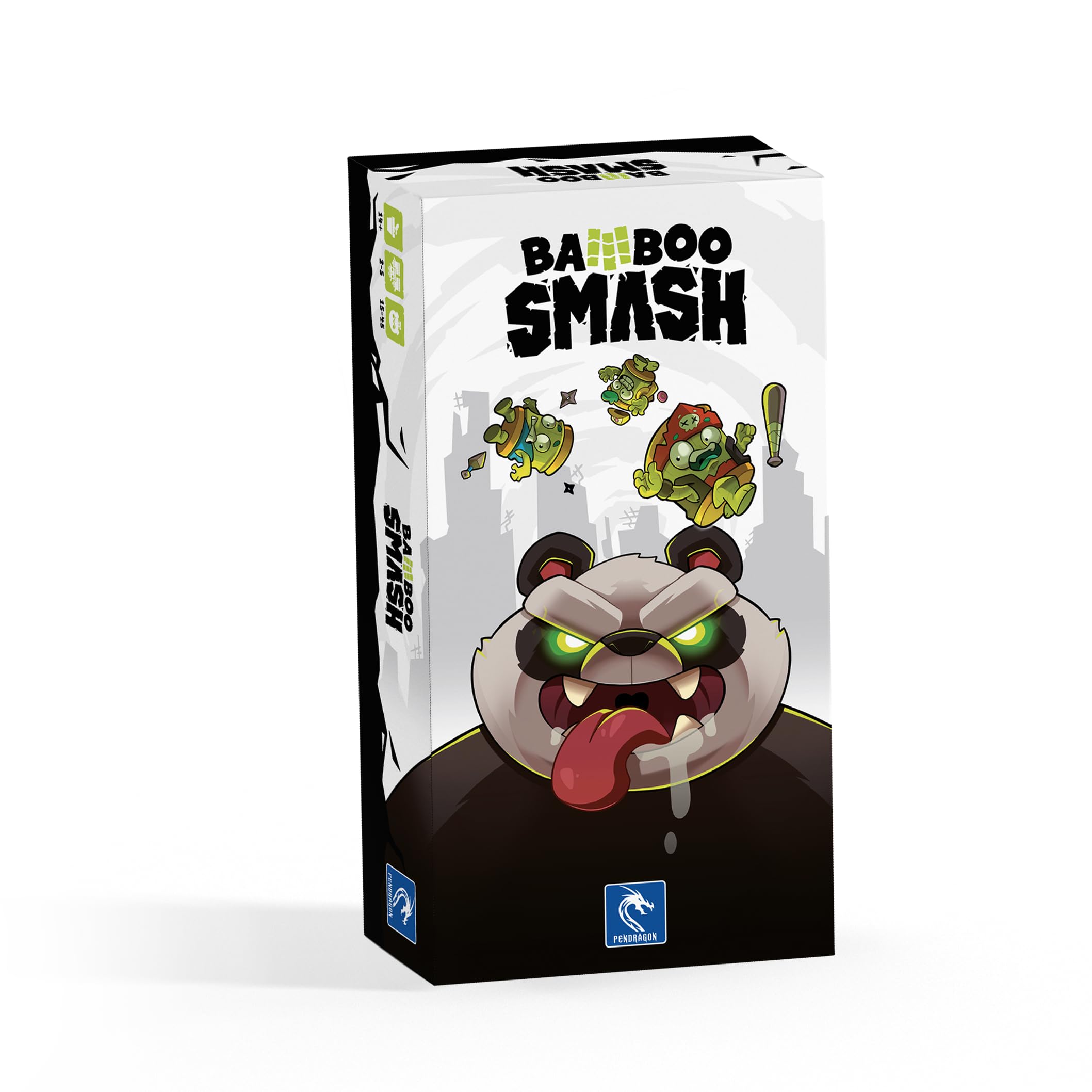 Pendragon - Bamboo Smash - Edizione Italiana - Gioco di Carte - Frenetico, Divertente e Strategico | 2-5 Giocatori | Età 12+ | Adatto per tutta la famiglia - ottima idea regalo