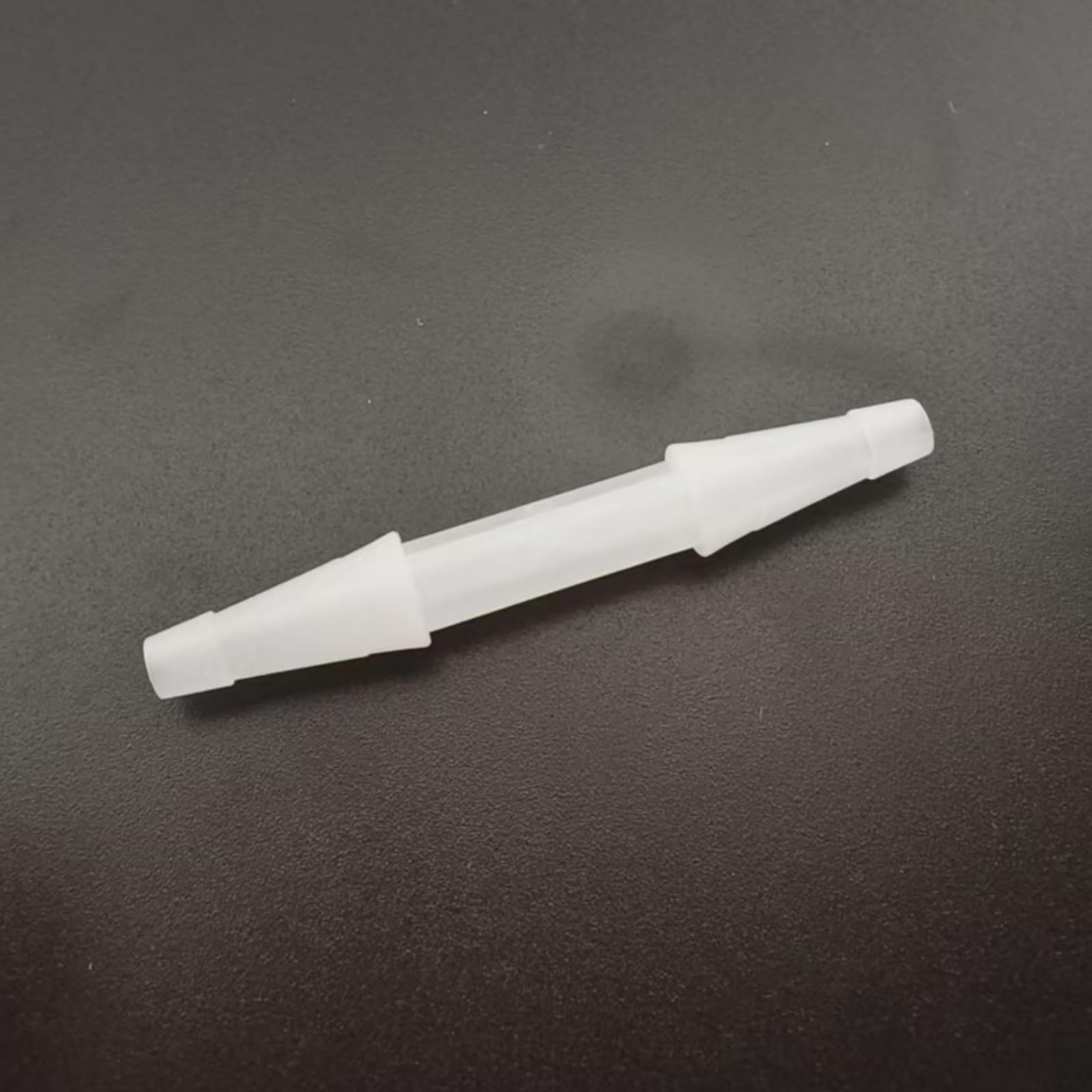 Paquete de 25 conectores de lengüeta for manguera de PP, accesorio recto igual for tubo de goma de PVC PU(5/32 Inch-4.0mm Extended)