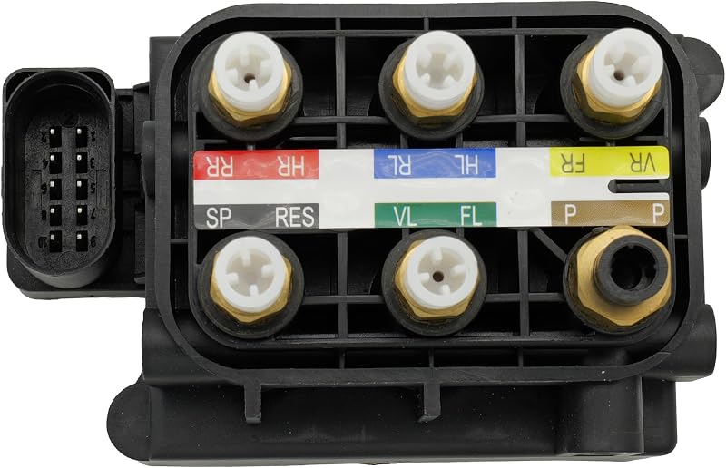 Bloco de Válvulas Solenoides da Suspensão Pneumática NOVAPARTS para Mercedes-Benz – 2123200358