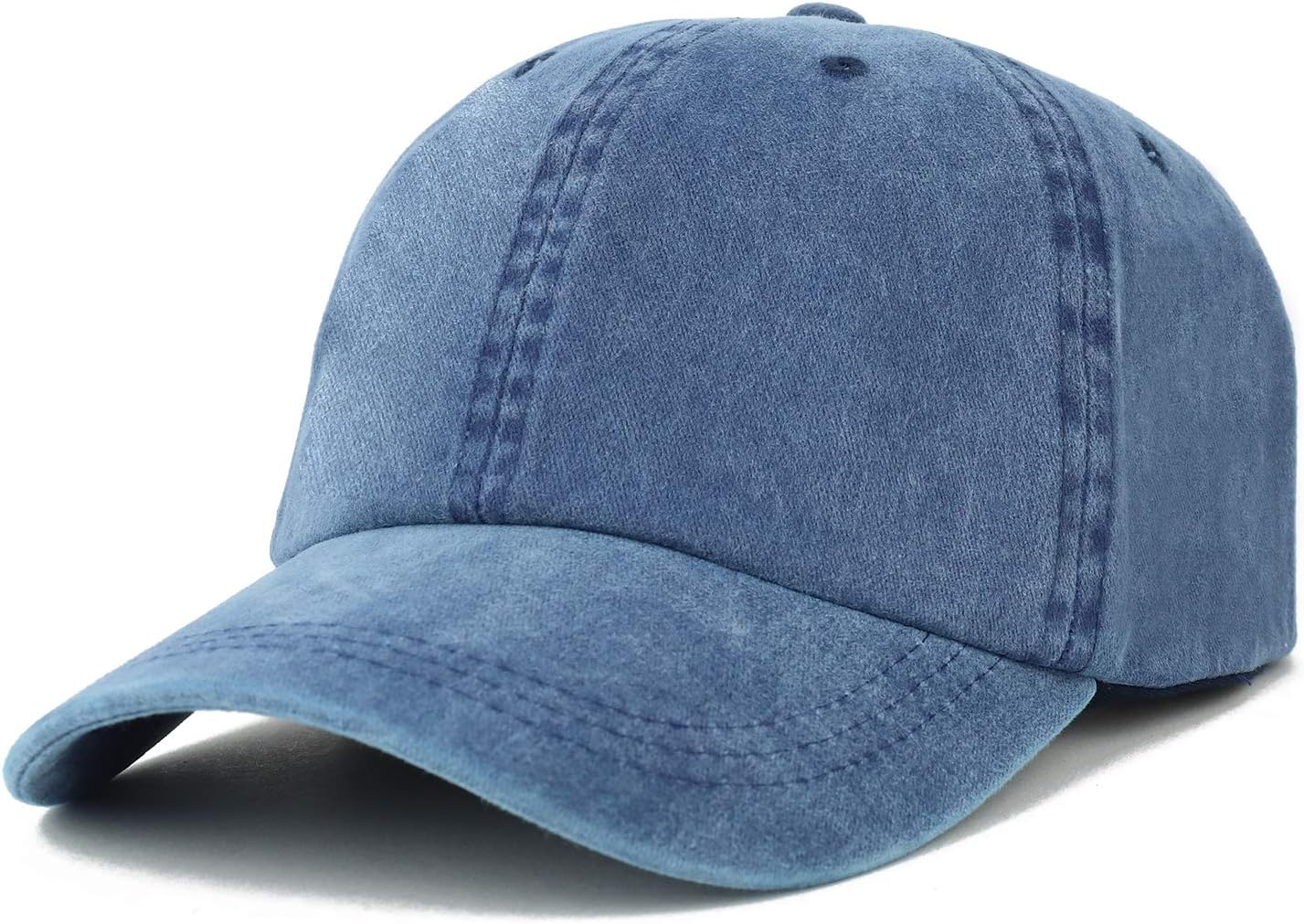 Oversize XXL Pigment Dyed Washed Cotton Baseball Cap
