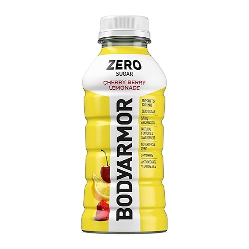 Vista 54 de BODYARMOR ZERO Sugar Fruit Punch, bebida deportiva sin azúcar, hidratación baja en calorías, sabores naturales con electrolitos llenos de potasio