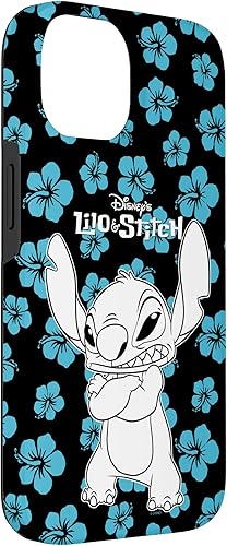 Miniatura 6 de Funda para iPhone 12 Pro Max Disney Lilo & Stitch con patrón floral