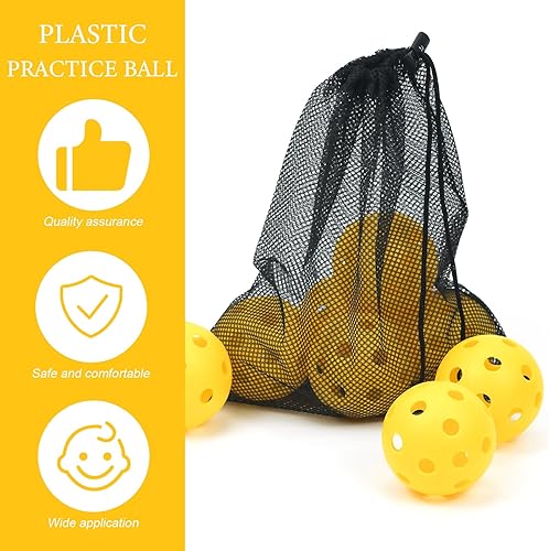 Miniatura 17 de Paquete de 16 pelotas de béisbol de plástico, bolas huecas para práctica de bateo ligera, pelotas de entrenamiento para interiores y exteriores Azul