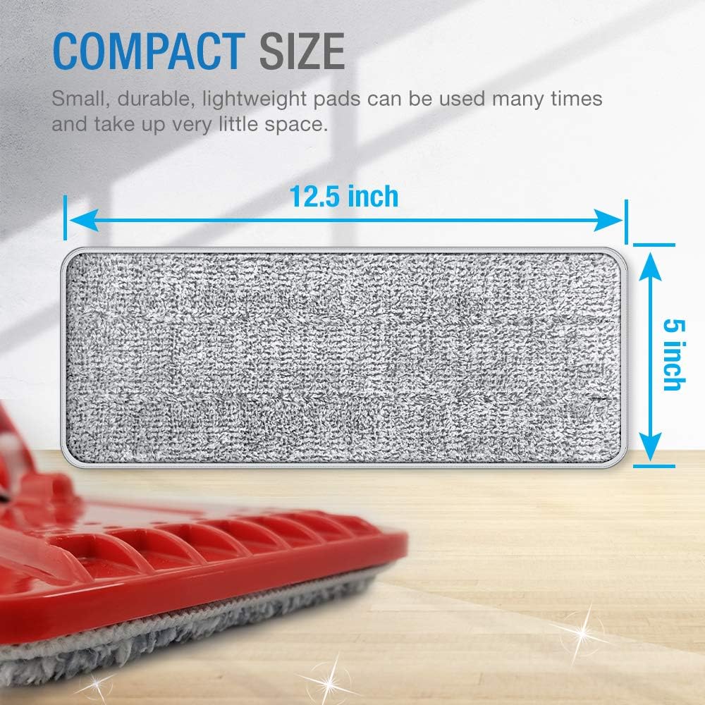 TETHYS 3 Pack Microfiber Cleaning Pad