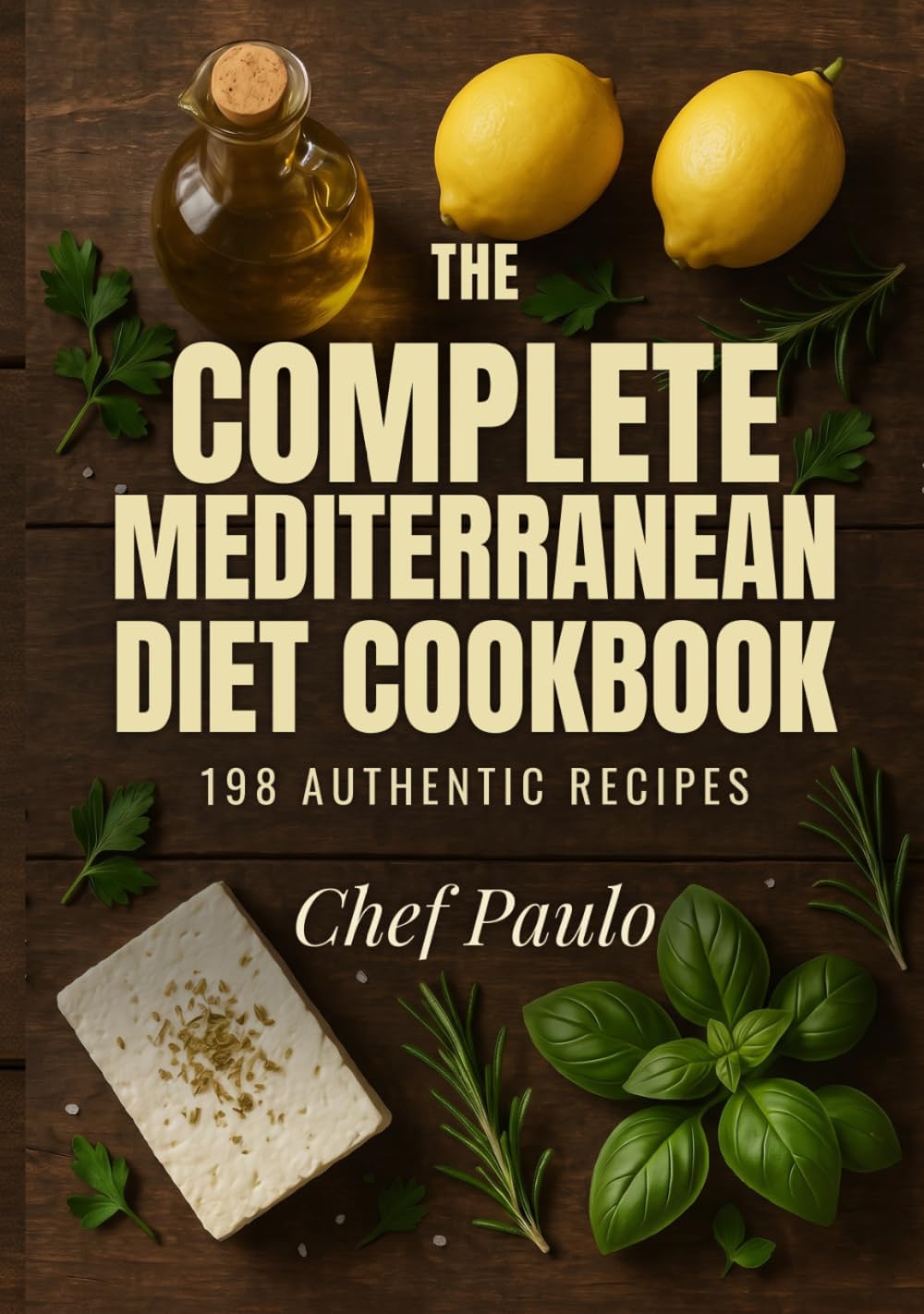 The Complete Mediterranean Diet Cookbook: 198 Authentic Recipes for Energy, Balance, and Flavorful Living (Chef Paulo's Mediterranean)