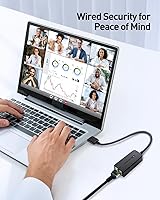 Vista 3 de Cable Matters Adaptador USB a Ethernet Plug & Play con PXE, soporte de clon de dirección MAC (adaptador Ethernet a USB 2.0 para portátil) compatible