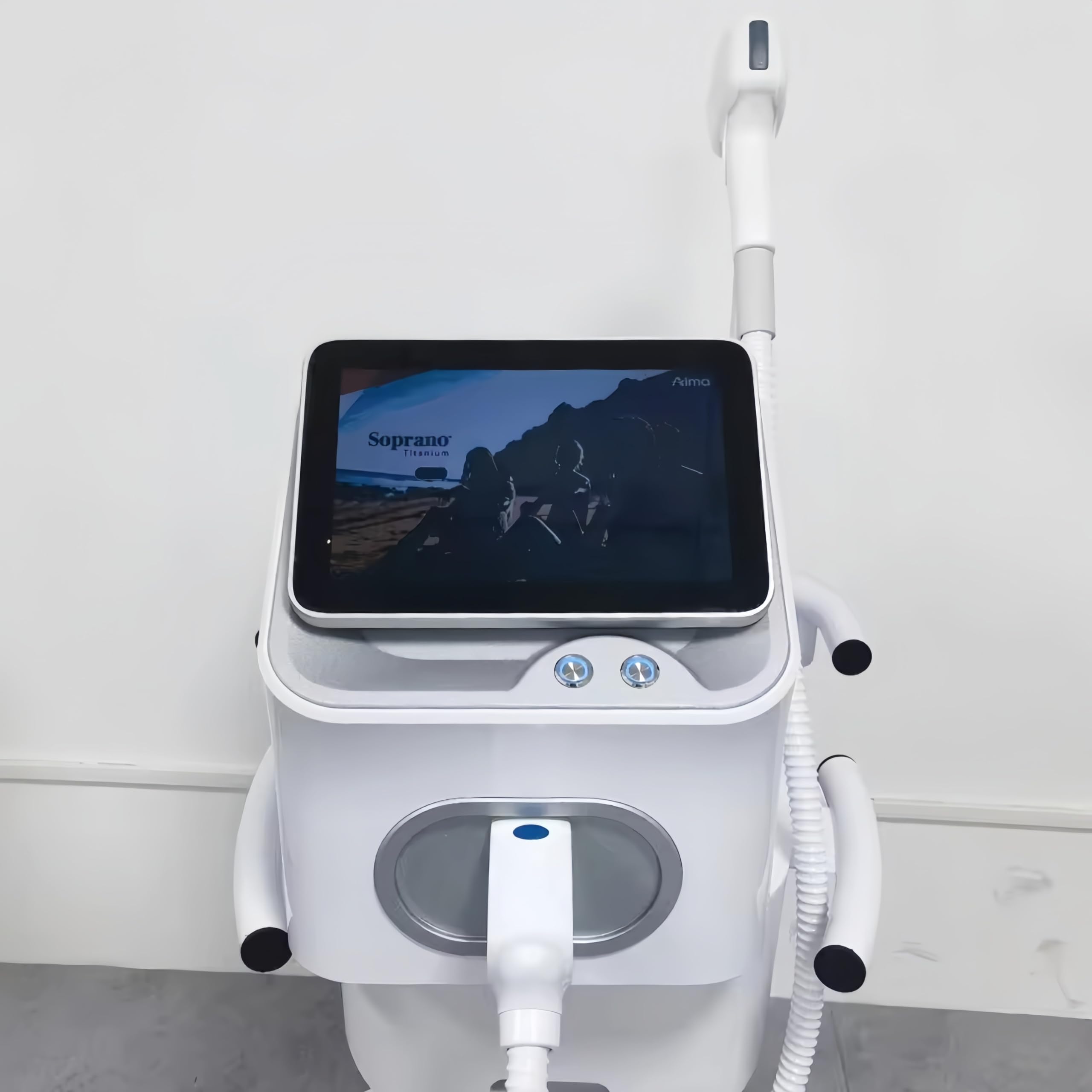 Máquina de depilación del depilador láser del diodo del dispositivo de depilación láser de la actualización del titanio del hielo inteligente 755/808/1064nm