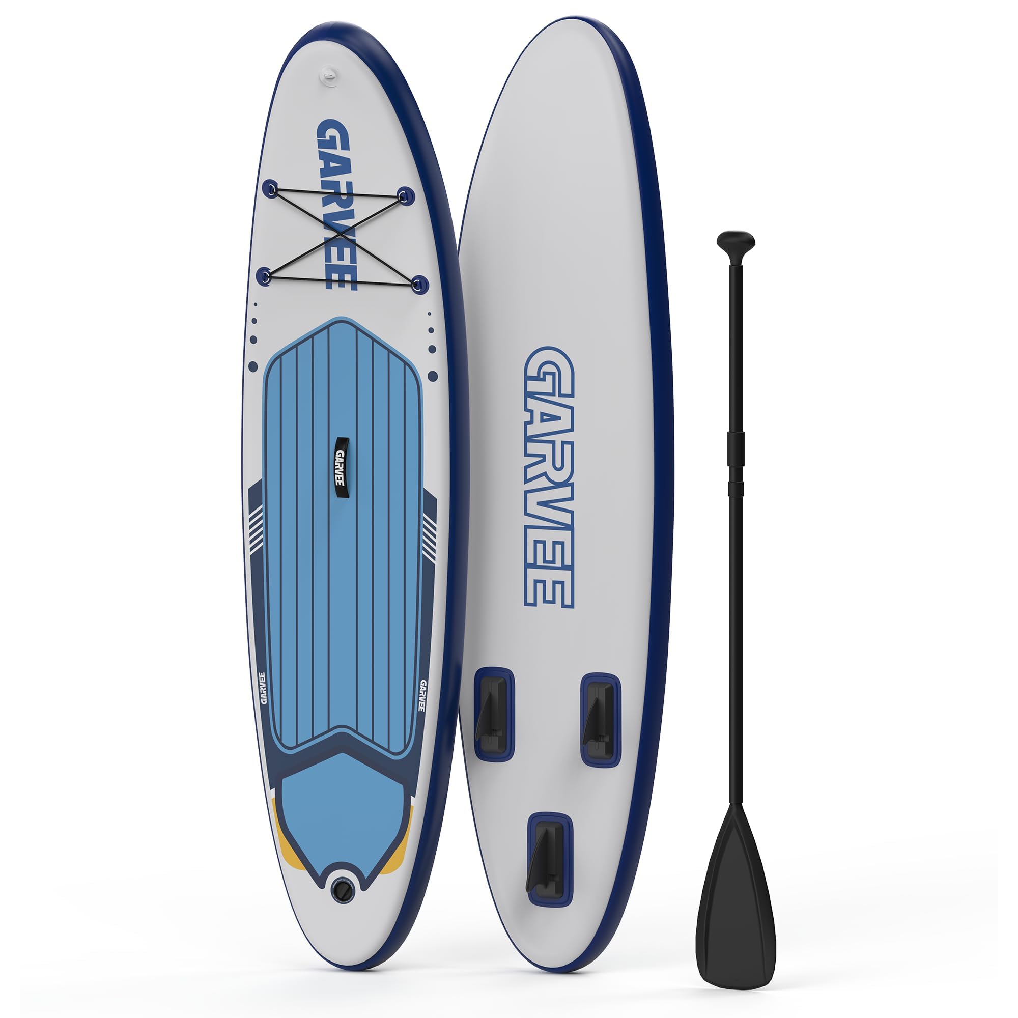 Pack de Planche de Paddle Gonflable Haut de Gamme, Design Large, Stable et Antidérapant