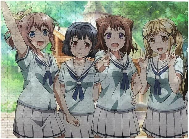 Amazon 500ピース 52x38cm 人気 キャラクター 木製 ぱずる 萌えグッズ アニメ アニメ漫画子供 グッズ 初心者向け ギフト プレゼント Uv環境に優しい上質なプリントパズル おもちゃ おもちゃ