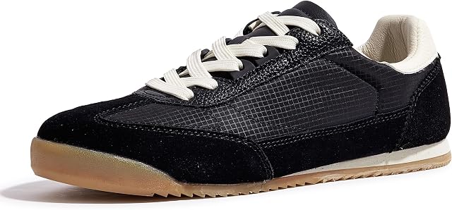 LUCKY STEP Femmes Mode Sneakers Neutre Confortable Marche Course Gym Chaussures d'entraînement