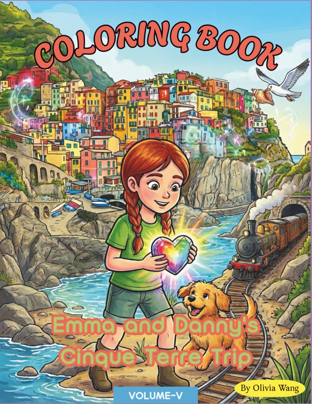 Emma and Danny's Cinque Terre Trip：Coloring Book (EMMA’S ADVENTURES)