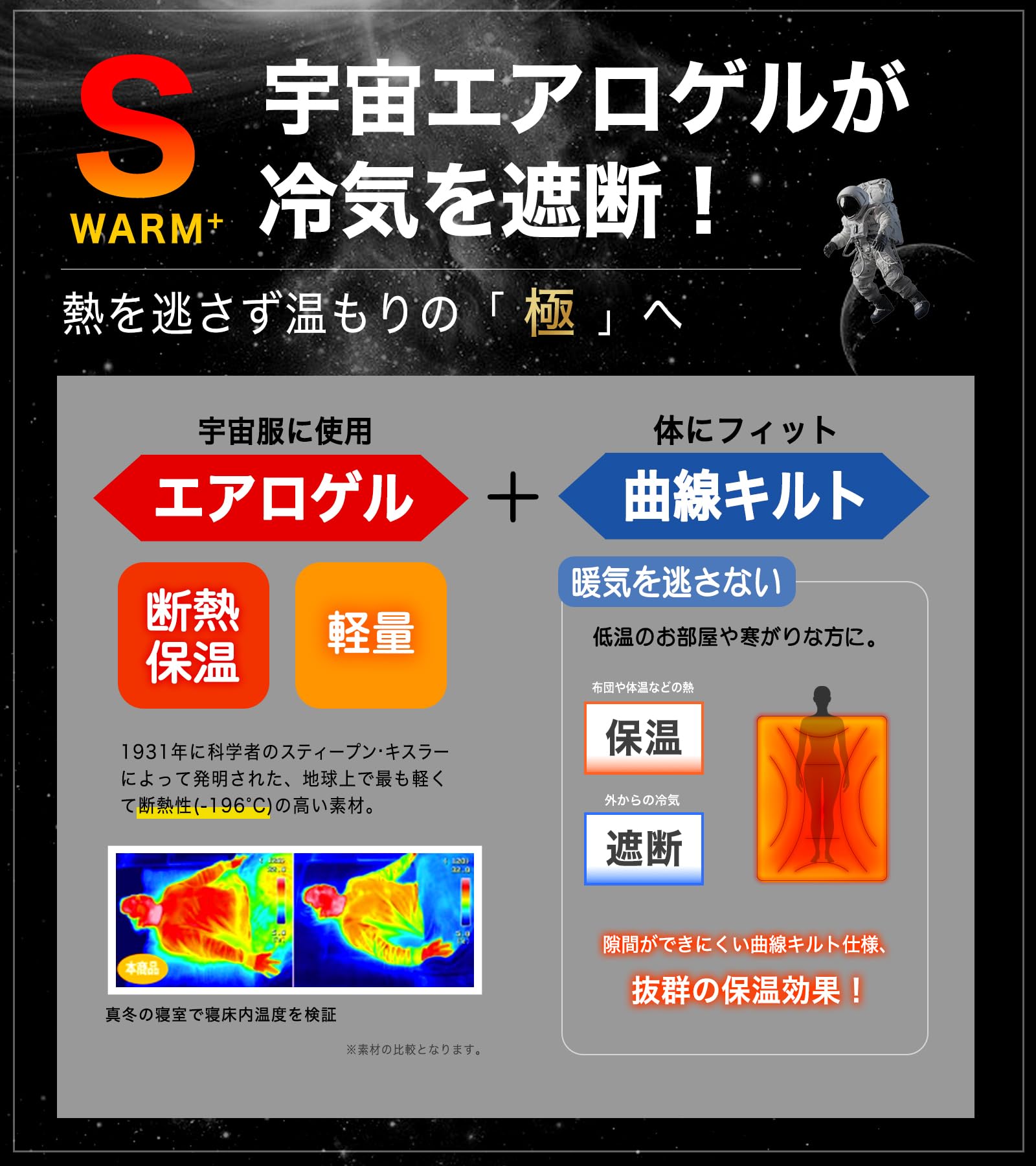 Amazon.co.jp: SHIN STYLE【宇宙エアロゲル断熱×TEIJIN 帝人抗菌消臭