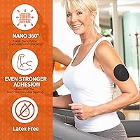 Vista 5 de Cubiertas de sensor para Libre 3 impermeables - 20 piezas de parches adhesivos para Libre 3, con pestaña de fácil desprendimiento y respaldo 10#