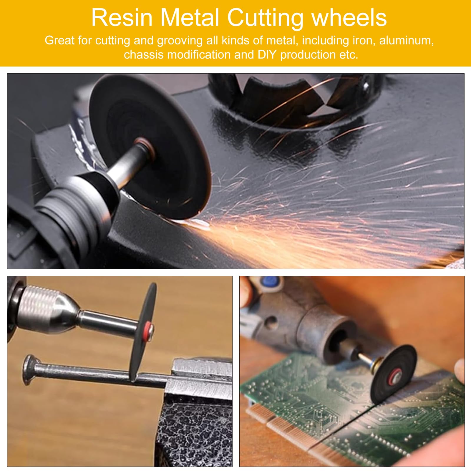 KIT 6 DISCHI PER MINITRAPANO MANDRINO DISCO LAMA Circolare Taglia Legno 85079465 - Foto 3