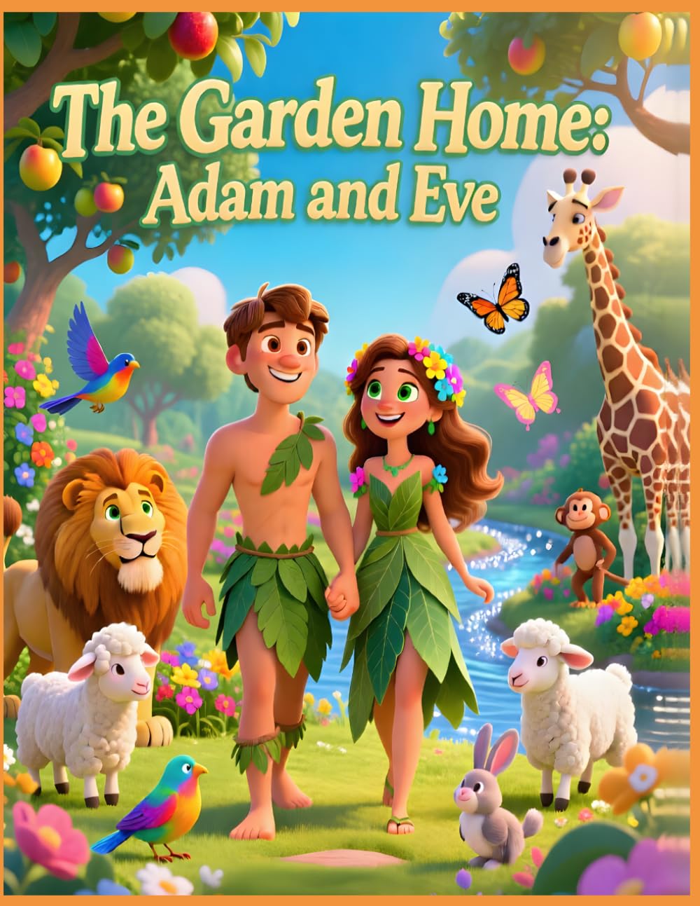 Bible Stories, The Garden Home: Adam & Eve, Christian Children's Stories, Sunday School Story Book: Religious, Inspirational Book, Catholic Stories ... Book, Biblical Stories for Kids, Noah's Ark