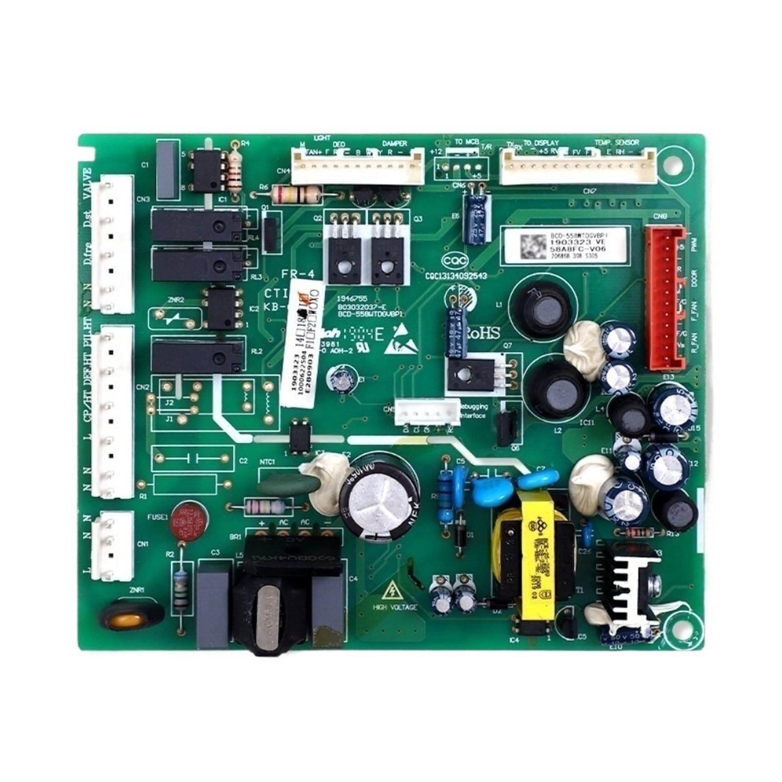 Cthjybfgs 1Pcs Bcd-558Wtdgvbpi Circuit Pcb 1903323 Control Board,Compatible For Hisense，Ronshen Refrigerator Fridge Motherboard Freezer Parts