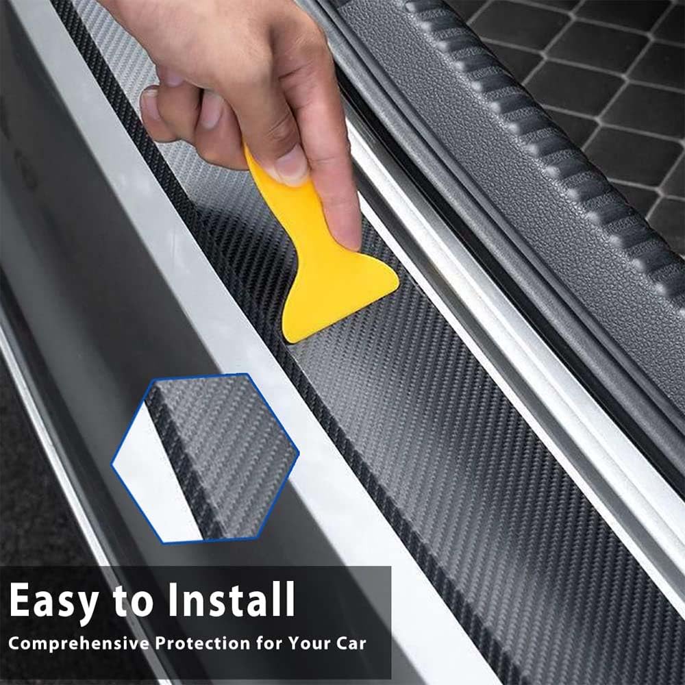 4 Pièces De Protection De Seuil De Porte De Voiture,Protection De Seuil