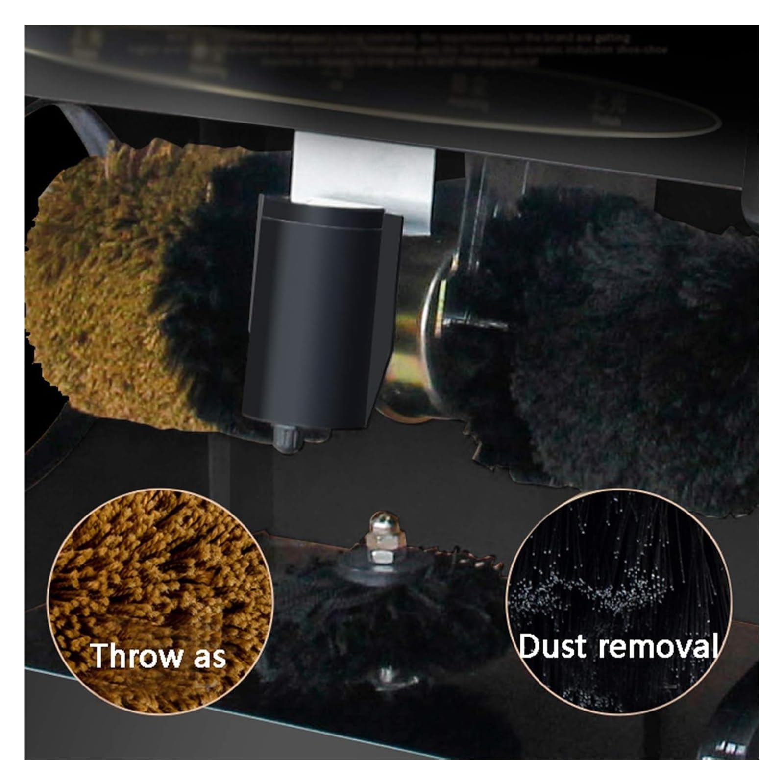Maszyna do czyszczenia obuwia, Zestaw odpowiedni do klubu centrum sprzedaży w holu wejściowym hotelu, podwójnego silnika, elektrycznej maszyny czyszczenia butów(Silver)