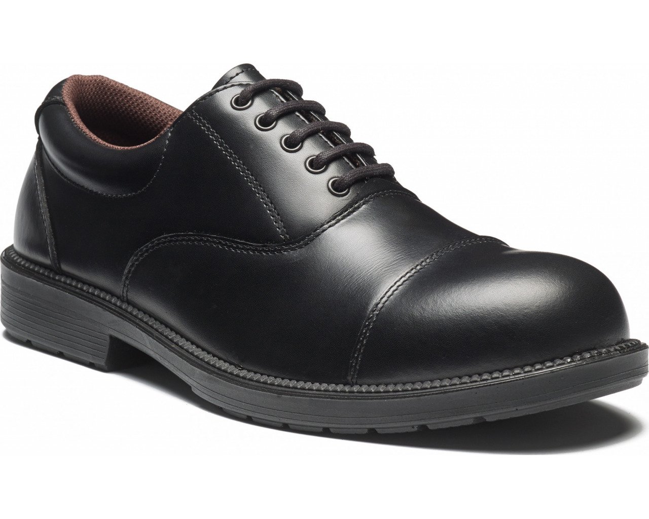 Dickies FA12350-9 Oxford II Safety Shoe, Size 9, Black