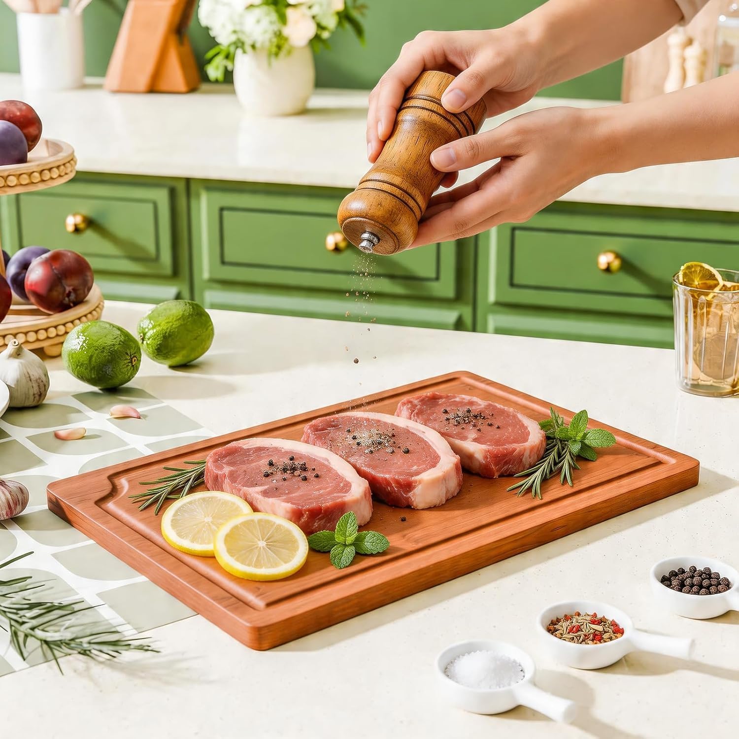 Simple Trending Bamboo Cutting Boards Set of 3 for Kitchen