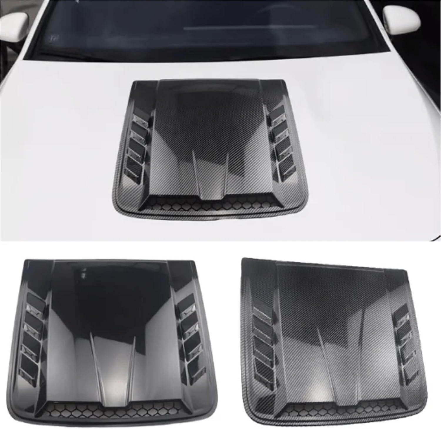 Car Hood Decoration Hood Bonnet Vent Decorative Cover Car Bonnet Vent Cover