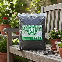 Adubo Orgânico, Composto Orgânico Enriquecido, Fertilizante Natural para Plantas, Flores e Vegetais, 2.0 kg, Nutrição Gradual, Agricultura Sustentável