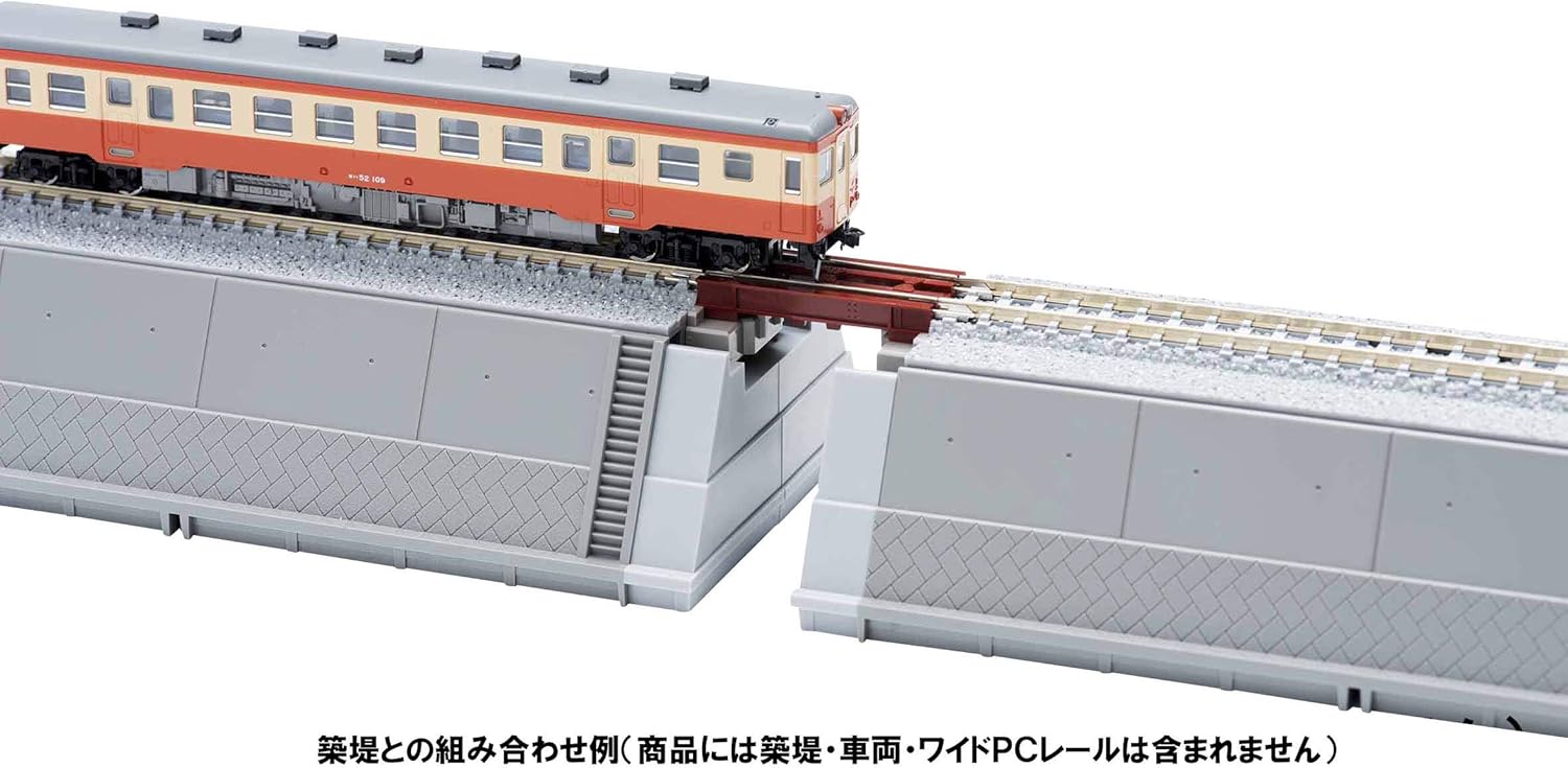 TOMIX 3264 N Gauge Truffer Bridge S35 F Red Set of 2