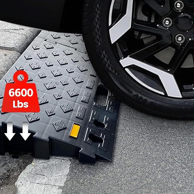Rampa para autos 2 piezas 4 pulg alta plástico resistente miniatura 5