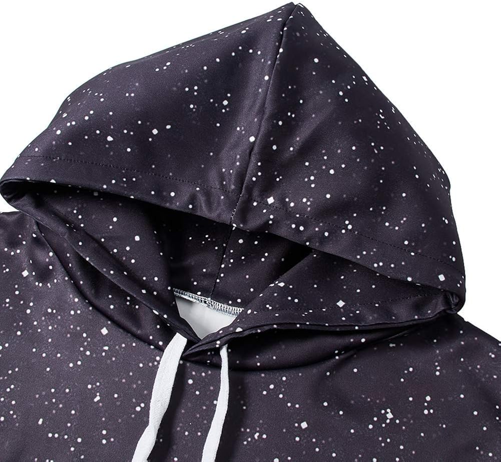 Ahegao Men Women Novelty Pullover Hoodies 3D Realistic Printed Pattern Fashion Sweatshirt with Pocket : Clothing, Shoes & Jewelry