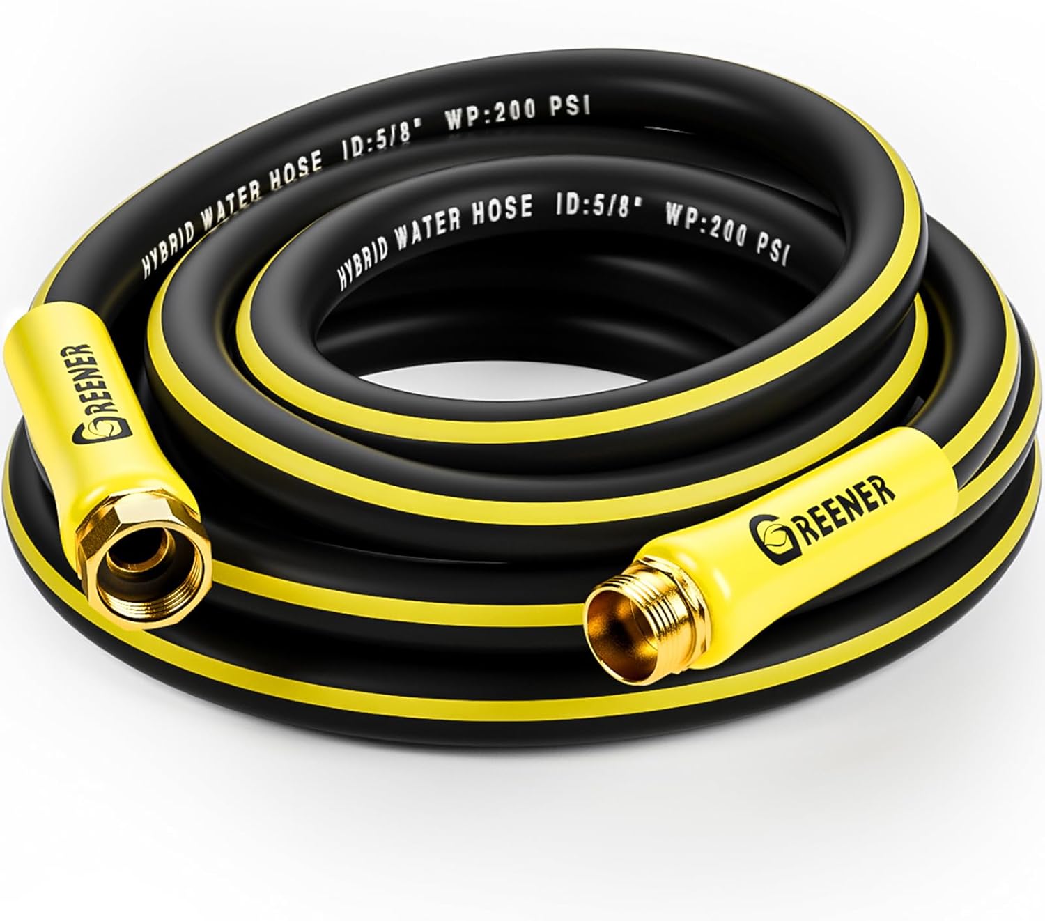 GREENER Hybrid Lead In Garden Hose 5/8 in x 10FT Short