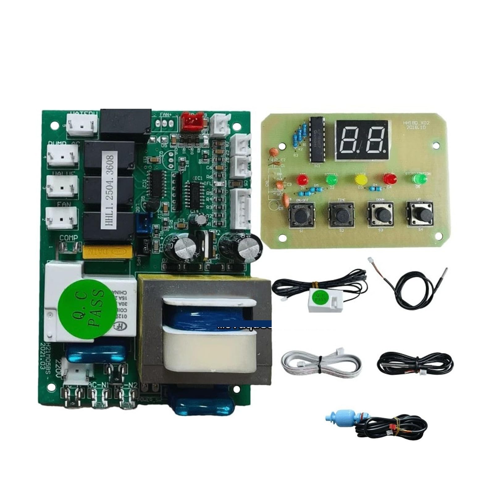 Eismaschine Universal Motherboard Hauptplatine Platine Mit 4-Tasten-Bildschirm, Kompatibel for Xuecun, Kompatibel for AUCMA, Kompatibel for Blomgus,