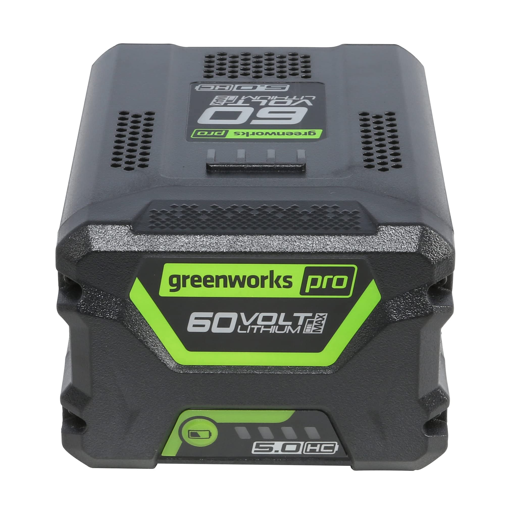 Greenworks - Batería de 60 V, 5 Ah, G60B5, para cortacésped, cortahierbas, motosierras, sopladores de hojas