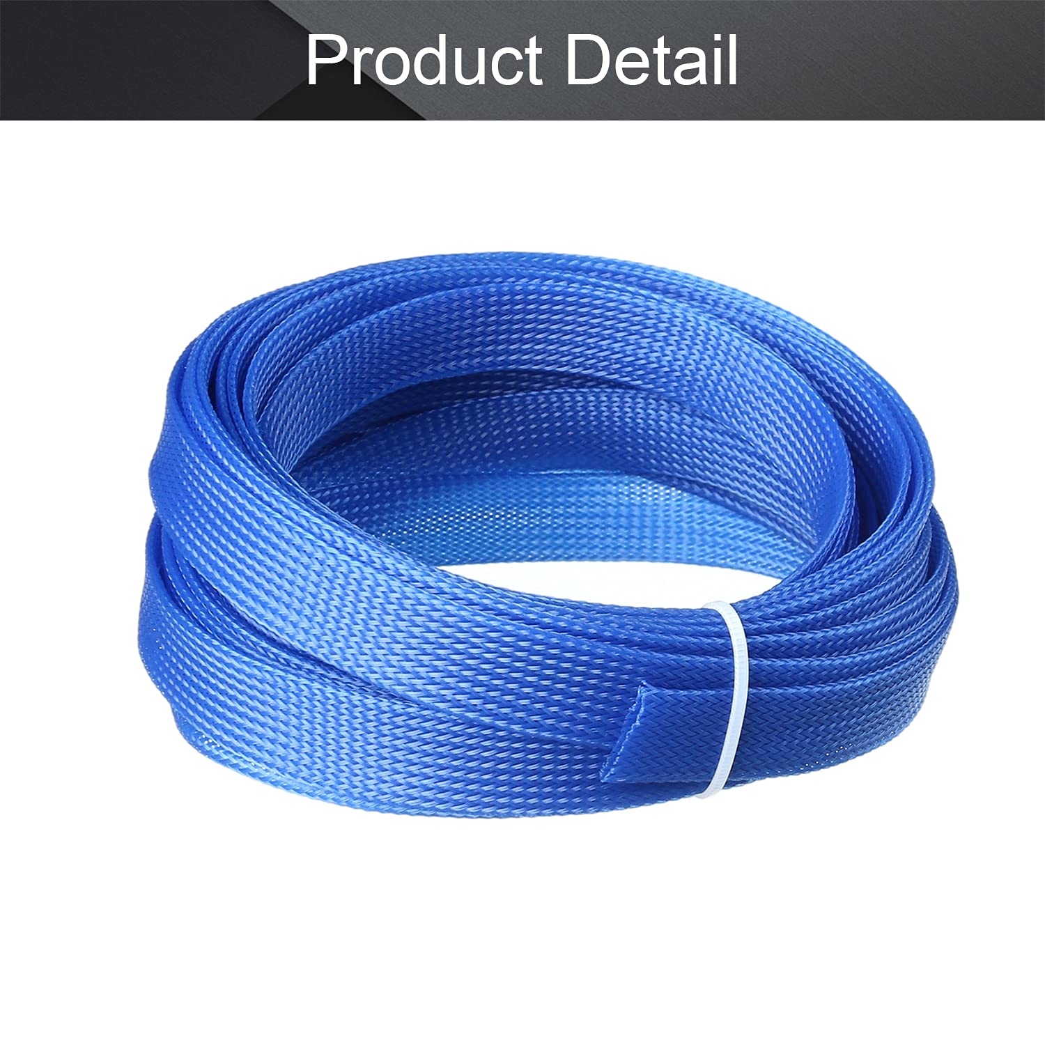 Othmro Gaine Tressée Extensible En PET Pour Câbles De Télévision