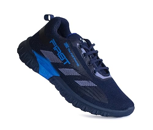 Xpert Sports Shoes for Boys, Kids Sports Shoes, Running Shoes for Boys & Girls, Outdoor Sports Shoes for Kids 4 to 12 Years, Navy Shoes, Blue Shoes, Designer Kids Shoes, Kids Shoes for Dance.