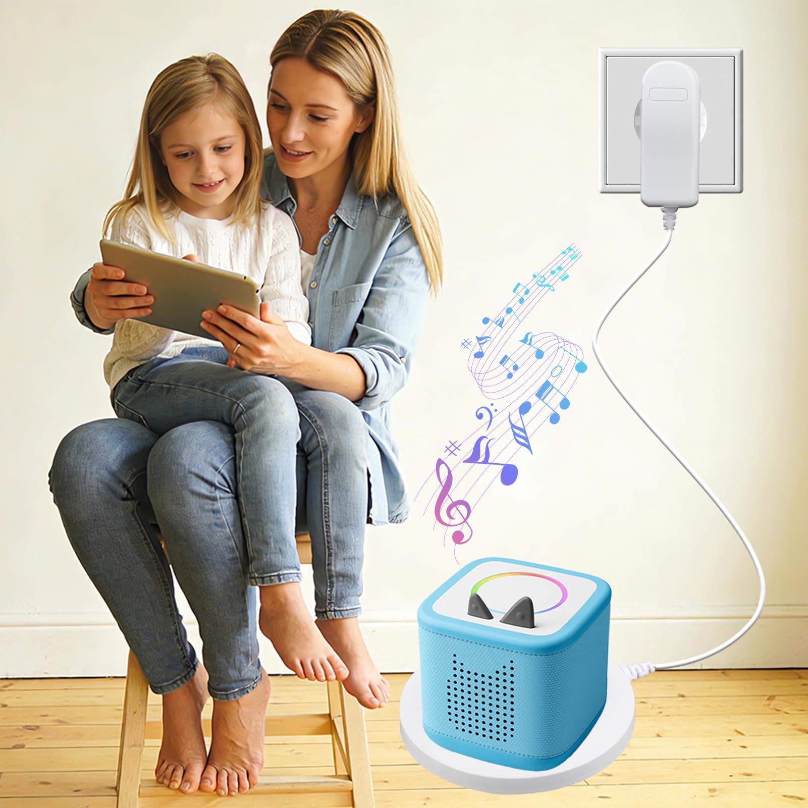 9V Chargeur pour Toniebox, 1.8M Câble d'alimentation Compatible avec Tonie Box, Remplaçant Station de Charge Remplacer Adaptateur Compatible avec Le Lecteur Audio Tonie Box DC 5,5mm*2,5mm