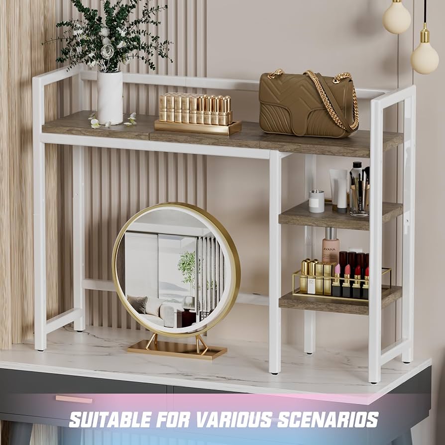 ACTUS FOPPISH DESK SHELF ハイ Amazon.com: Desk Hutch Organizer, 38.5