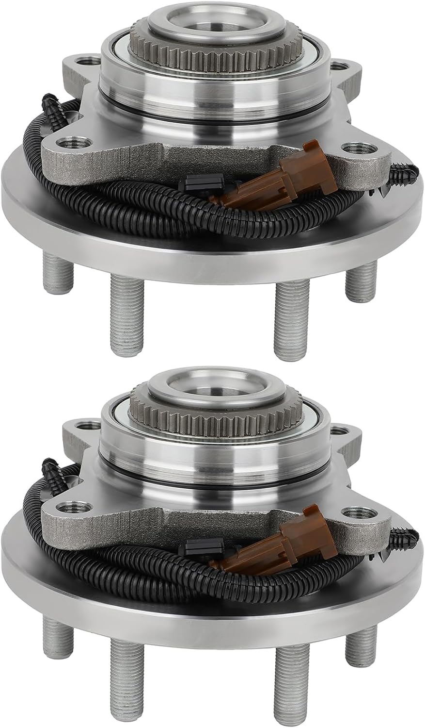 515169 Front Wheel Hub Bearing Assembly Fit 2015-2017 for Ford for F-150 6 Lugs W/ABS 2pc