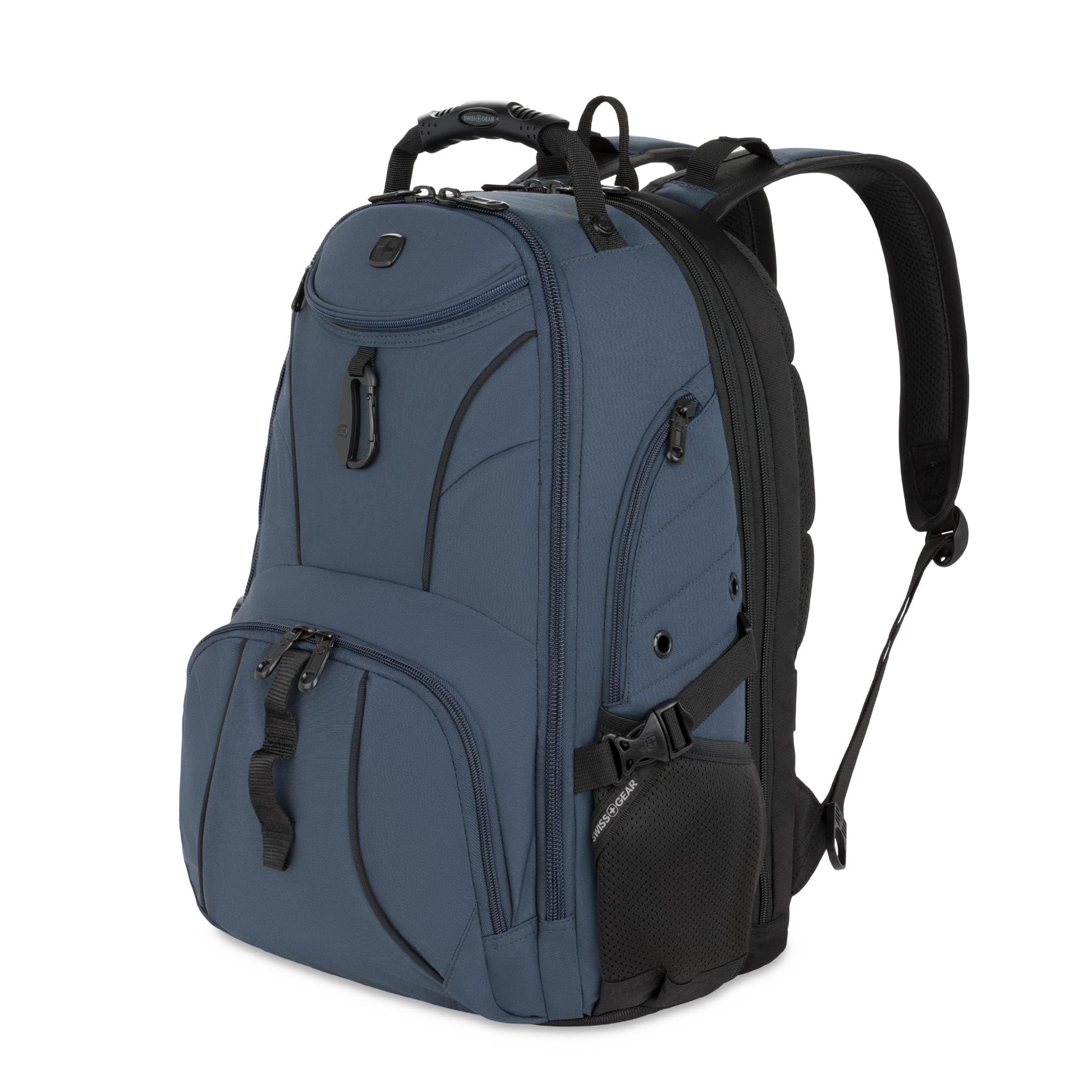 SwissGear unisex-adult 1900 ScanSmart TSA Laptop Backpack Fits 17 Inch Laptop with RFID Protection and Tablet PocketLaptop Backpack
